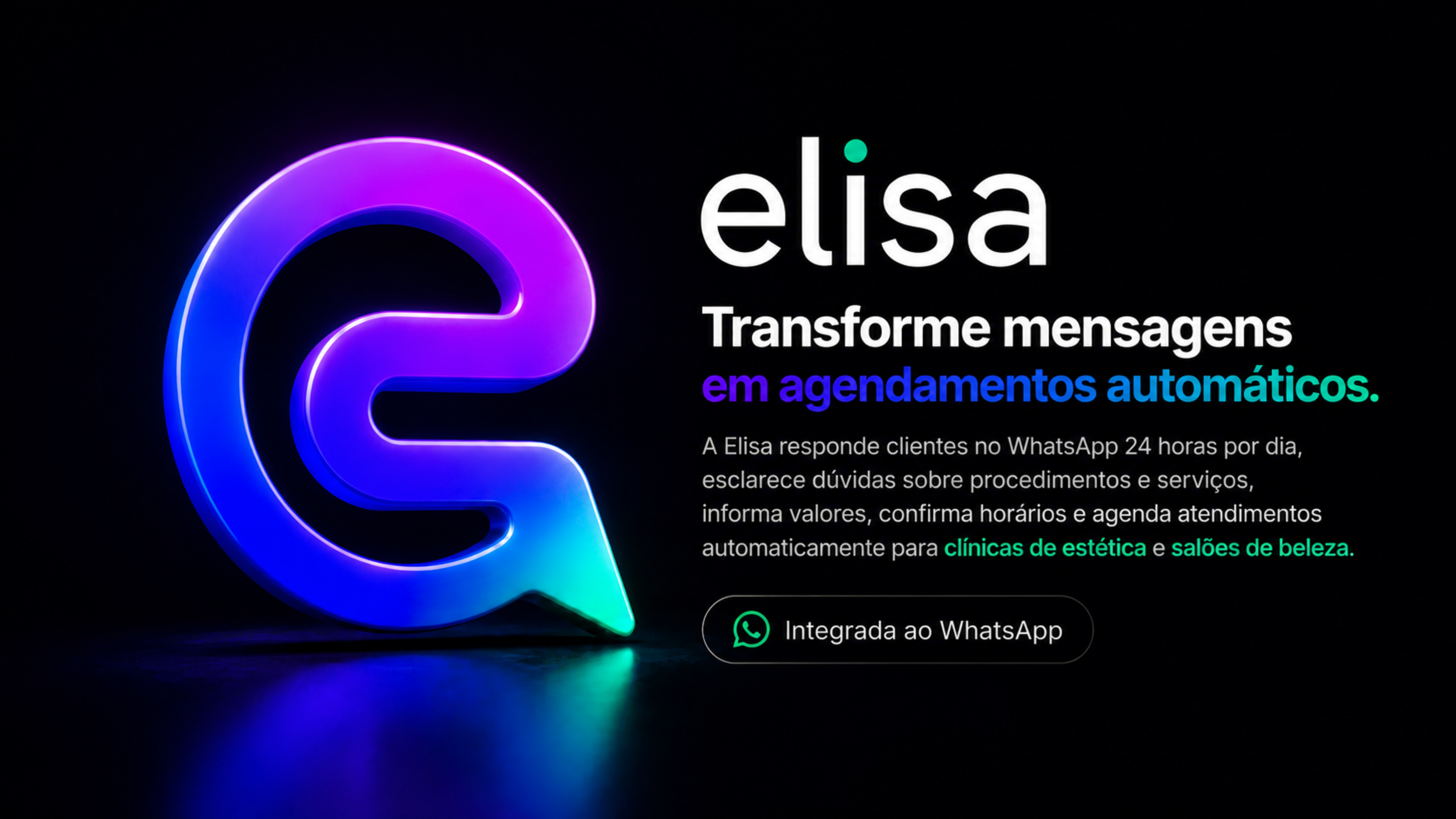 Elisa AI — IA que conversa. Atendimento que transforma.